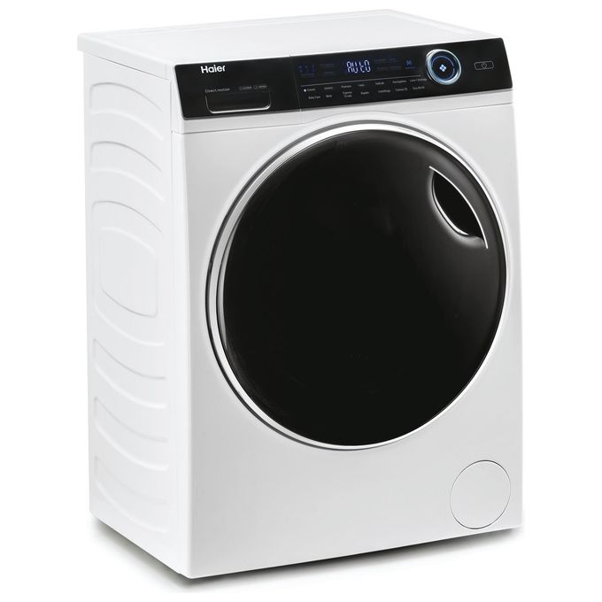 Haier HWD80-B14979 I-Pro Series 7 Lavasciuga Slim 8-5 Kg 1400 rpm Classe D Direct Motion Vapore (85x60x55 cm) colore Bianco