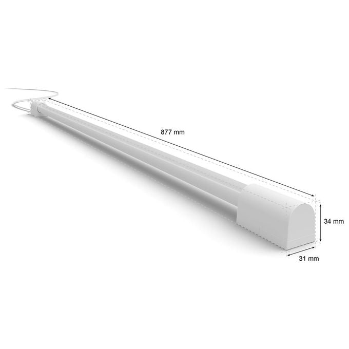 Philips Hue White and Color Ambiance Gradient Play Gradient Light Tube Compact Bianca
