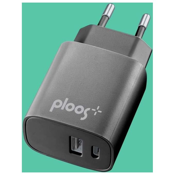 Cellular Line Caricabatteria da Rete Dual Power Delivery 20W Nero