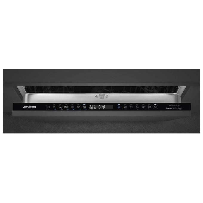 Smeg ST354BQL Lavastoviglie da Incasso a Scomparsa Totale 14 coperti Classe B 45 dB Inverter Planetarium (82x60x55 cm) colore Nero