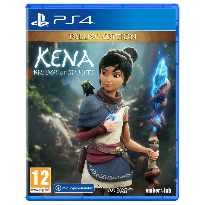 Maximum Games Kena Bridge of Spirits Deluxe Edition Gioco PS4 Azione Avventura PEGI 12 compatibile PS4 PS4 Pro PS5