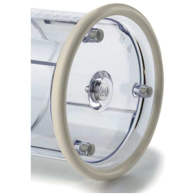 Ariete 0438 Vintage Tritatutto Chopper Tritaghiaccio 400 W 600 ml 4 lame Acciaio Inox 2 velocita' colore Beige