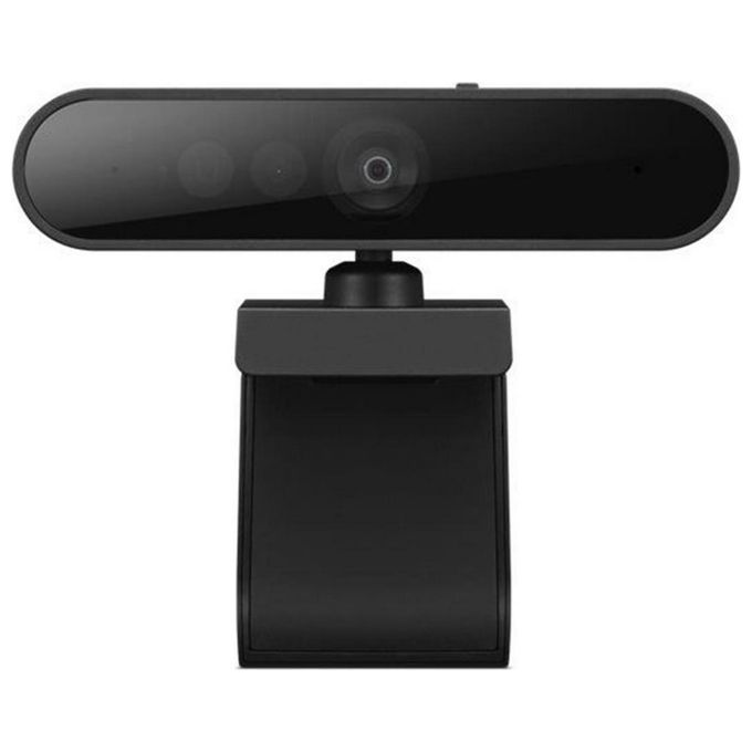 Lenovo 4XC1D66055 Performance FHD Webcam Risoluzione 1920 x 1080 Pixel Obiettivo Grandangolare 95° Doppio Microfono Integrato Connessione USB-C Cavo 1.8 m Sostituibile Supporto Windows Hello colore Nero