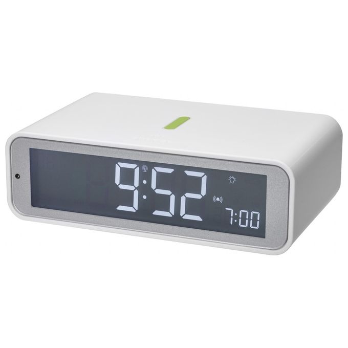 TFA Dostmann 60.2560.02 TWIST Sveglia Radiocontrollata Bianco