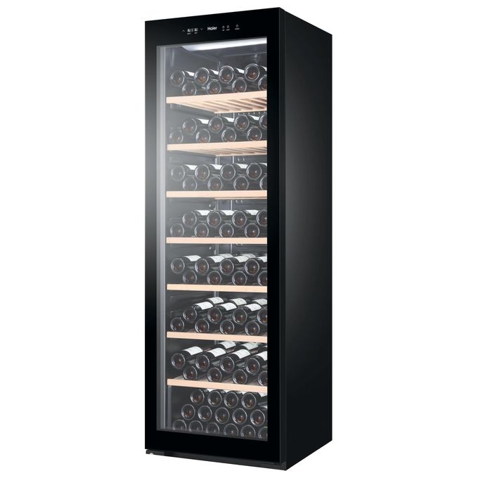 Haier WS190GA Wine Bank 60 Serie 5 Cantinetta Vino a Compressore 189 Bottiglie 385 L 38 dB Classe G colore Nero