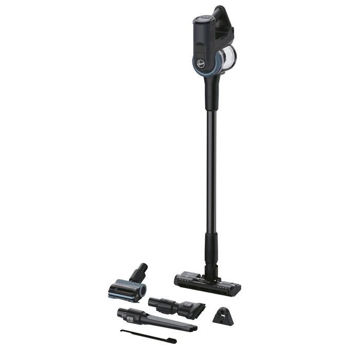 Hoover 39401009 HF4 Aspirapolvere senza filo Ciclonico EPA 0,7 L 190 W 80 AW colore Nero Argento