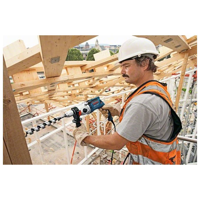 Bosch GSB 21-2 RCT Professional Trapano Percussione 3000Giri-min Senza Chiave 1300W