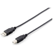 Equip Usb 2.0 Cavo A a b M-m 1.8m Bk