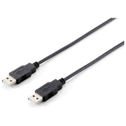 Equip Usb 2 Cavo A-a 3m M-m Black