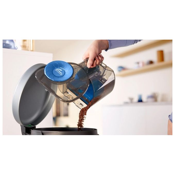 Philips FC9330-09 PowerPro Compact Aspirapolvere senza sacco PowerCyclone 5 1,5 L 650W 79 dB colore Rosso