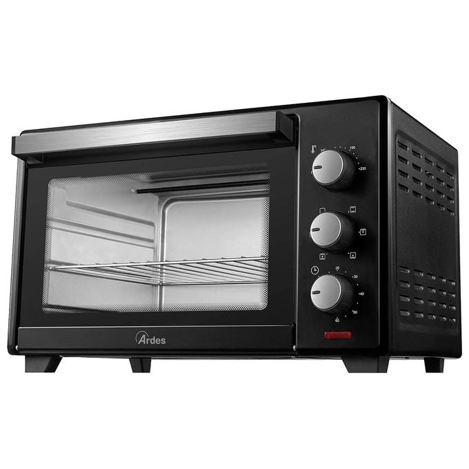Ardes AR6231B Gustavo Dark Forno Elettrico Ventilato 30 L 1600 W 6 Funzioni Timer 60 min colore Nero