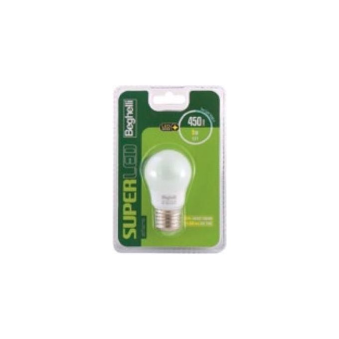 Beghelli Lampadina Led Sfera 7W e27 4000k SuperLed Luce Naturale 700 Lumen