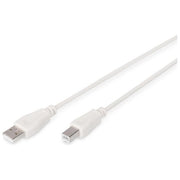 Digitus Cavo Usb 2.0 Connettori A-b Mt. 1,80 Grigio Chiaro