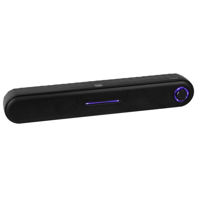 Trevi SB 8312 TV Mini Soundbar 2.0 30W Bluetooth 5.0 USB MicroSD 32GB AUX-IN colore Nero