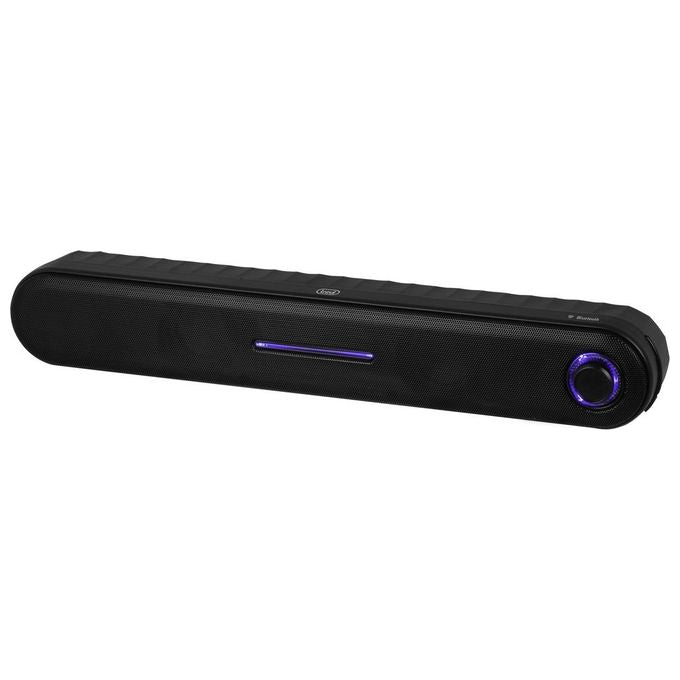 Trevi SB 8312 TV Mini Soundbar 2.0 30W Bluetooth 5.0 USB MicroSD 32GB AUX-IN colore Nero