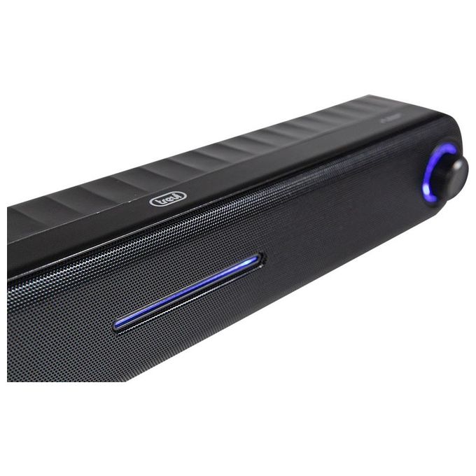 Trevi SB 8312 TV Mini Soundbar 2.0 30W Bluetooth 5.0 USB MicroSD 32GB AUX-IN colore Nero