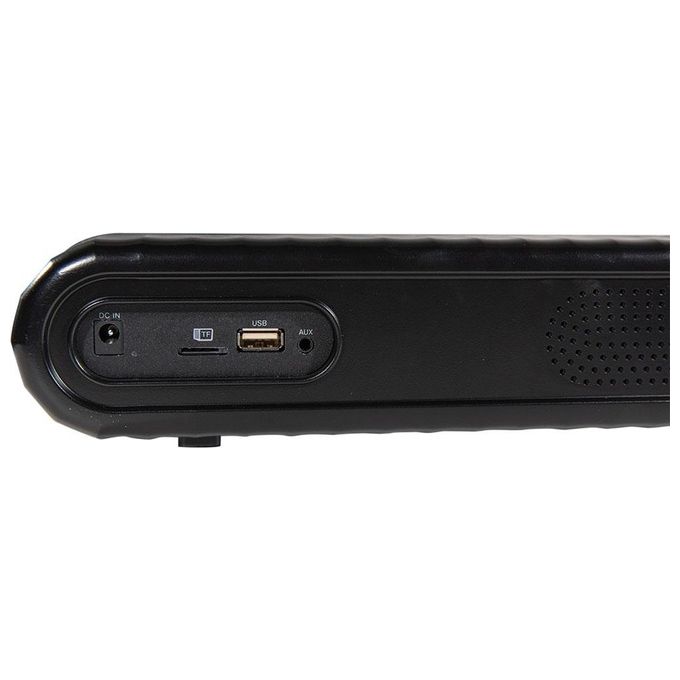 Trevi SB 8312 TV Mini Soundbar 2.0 30W Bluetooth 5.0 USB MicroSD 32GB AUX-IN colore Nero