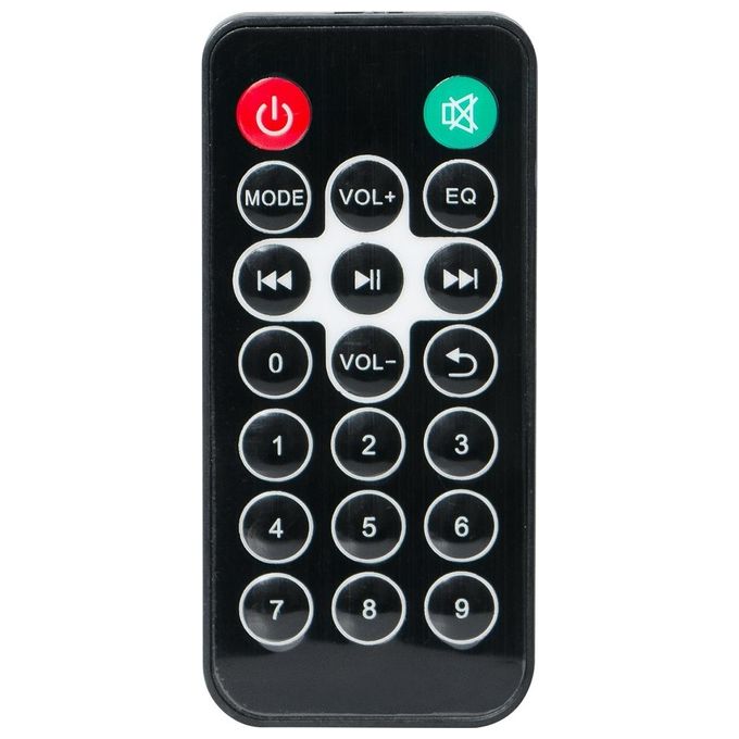 Trevi AVX 615 BT Set Altoparlanti 2.1 con Subwoofer 30W Bluetooth USB MicroSD RCA Bass Reflex Telecomando colore Nero