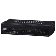 Trevi HE 3378 T2 Decoder Digitale Terrestre DVB-T2 HD HEVC H.265 10 bit 2 Telecomandi HDMI USB SCART colore Nero