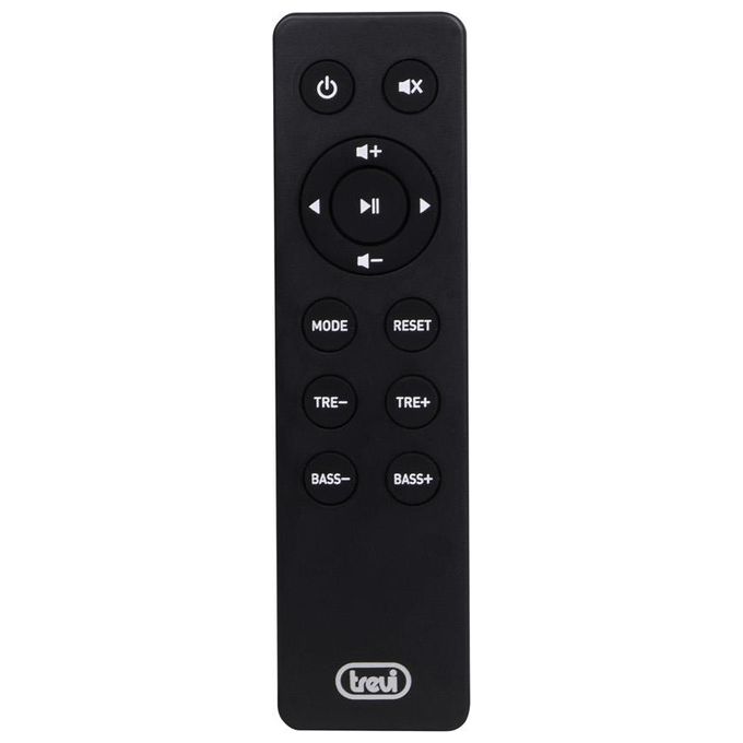 Trevi AVX 565 BT Casse Bluetooth 2.0 Altoparlanti Amplificati 50W 2 vie Bass Reflex USB MicroSD AUX-IN Telecomando colore Nero Argento