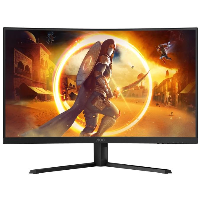 AOC CQ32G4VEAD G4 Monitor PC 31.5'' QHD 2560x1440 180Hz Fast VA HDR10 colore Nero Grigio