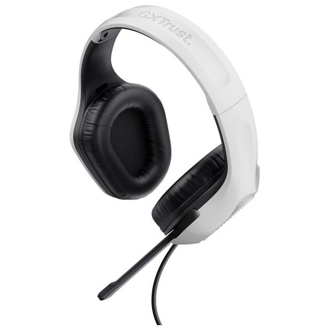 Trust GXT 415PS ZIROX Cuffie Gaming Nero-Bianco