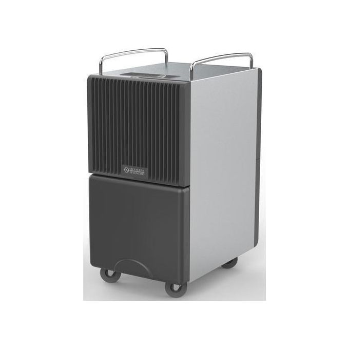 Olimpia Splendid 02107 Seccoprof 40 P Deumidificatore 40 l-24h 8 L tanica 200 m³ 52 dB 650 W colore Nero Grigio