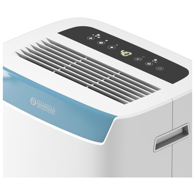 Olimpia Splendid AQUARIA S1 14 P Deumidificatore Portatile 14 l-24h 65 m³ Serbatoio 2 L 40 dB 250 W colore Bianco