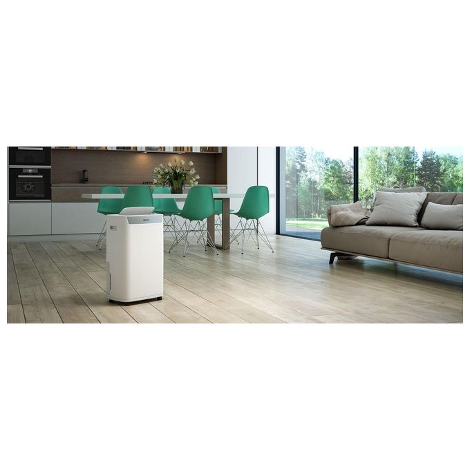 Olimpia Splendid 02064 Aquaria S1 20 P Deumidificatore 20 L-24h 90 m³ Tripla Filtrazione HEPA Wi-Fi 38 dB colore Bianco
