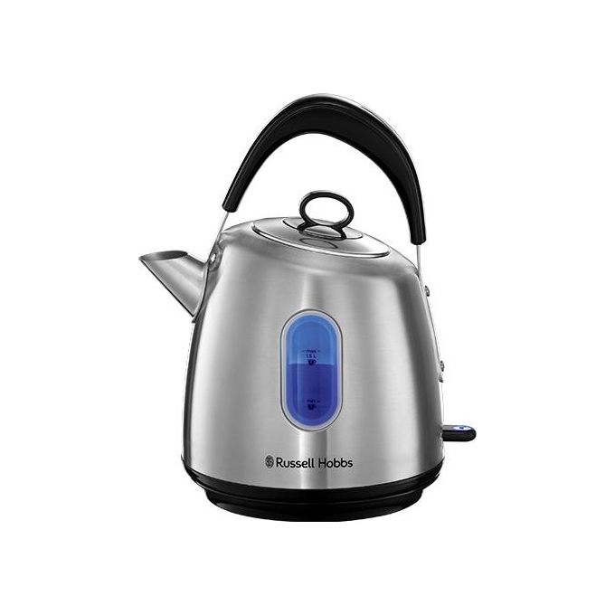 Russell Hobbs 28130-70 Stylevia Bollitore elettrico 1,5 L 2200 W base 360° spegnimento automatico colore Nero Acciaio inox