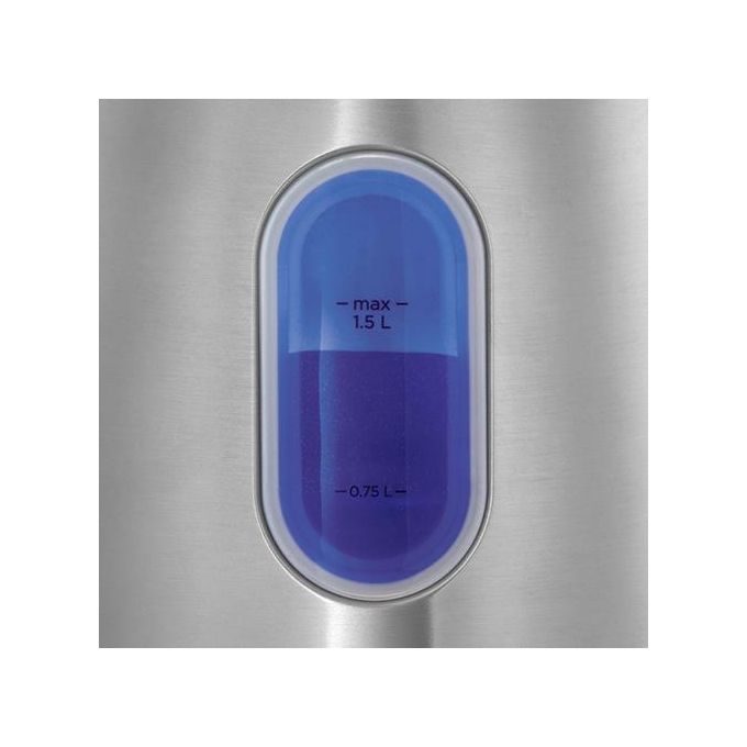 Russell Hobbs 28130-70 Stylevia Bollitore elettrico 1,5 L 2200 W base 360° spegnimento automatico colore Nero Acciaio inox