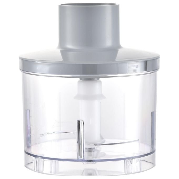 Melchioni Family MIXXXO TRIO Frullatore a Immersione 400W 2 Velocita' Lame Acciaio Tritatutto 500ml colore Bianco Grigio