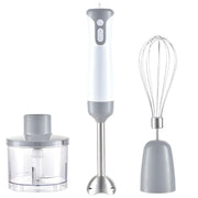 Melchioni Family MIXXXO TRIO Frullatore a Immersione 400W 2 Velocita' Lame Acciaio Tritatutto 500ml colore Bianco Grigio