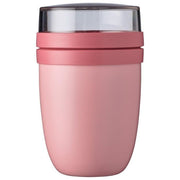Mepal 107647076700 Ellipse Porta Pranzo Termico Ermetico con Doppio Scomparto 500 ml + 200 ml colore Nordic Pink