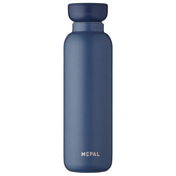 Mepal 104171016800 Ellipse Borraccia Termica a Doppia Parete 500 ml Acciaio Inossidabile BPA Free Caldo 12 Ore Freddo 24 Ore colore Nordic Denim