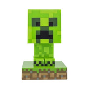 Paladone PP6593MCFV2 Minecraft Creeper Icon Light Lampada da Tavolo PVC 12 cm colore Verde