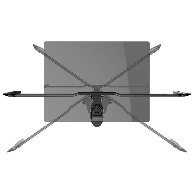 Meliconi 480873 Stand 600 Supporto TV da Terra 50'' 82'' VESA 200 300 400 600 Portata 40 Kg colore Nero