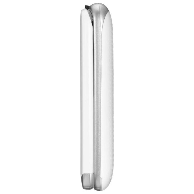 Brondi CONTENDER Telefono Cellulare per Anziani Dual SIM 3'' Tasti Grandi Radio FM Bluetooth colore Bianco