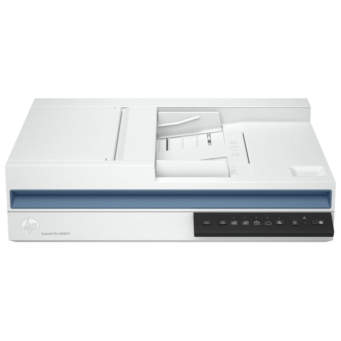HP 20G06A#B19 Scanjet Pro 3600 f1 Scanner Piano e ADF Duplex A4 1200x1200 dpi 30 ppm USB colore Bianco