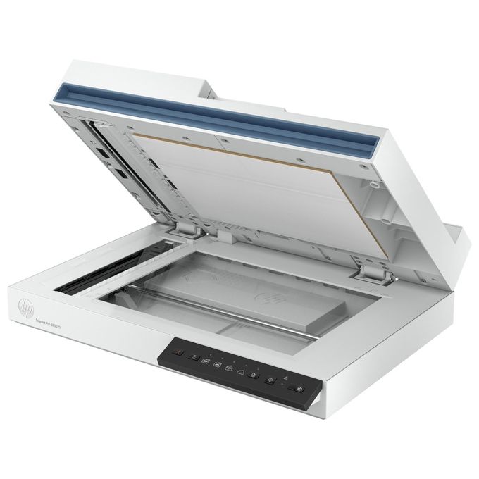 HP 20G06A#B19 Scanjet Pro 3600 f1 Scanner Piano e ADF Duplex A4 1200x1200 dpi 30 ppm USB colore Bianco