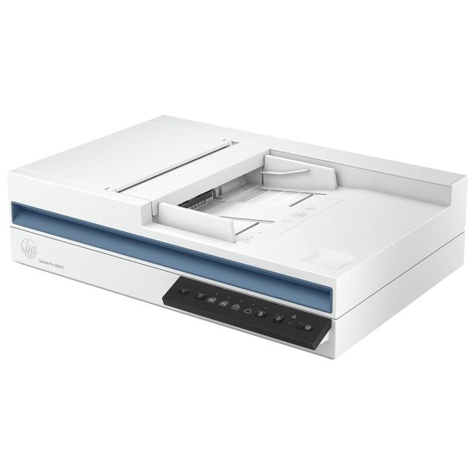 HP 20G06A#B19 Scanjet Pro 3600 f1 Scanner Piano e ADF Duplex A4 1200x1200 dpi 30 ppm USB colore Bianco