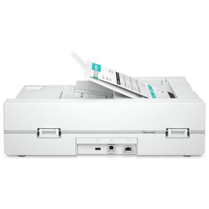 HP 20G06A#B19 Scanjet Pro 3600 f1 Scanner Piano e ADF Duplex A4 1200x1200 dpi 30 ppm USB colore Bianco