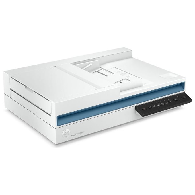 HP 20G06A#B19 Scanjet Pro 3600 f1 Scanner Piano e ADF Duplex A4 1200x1200 dpi 30 ppm USB colore Bianco