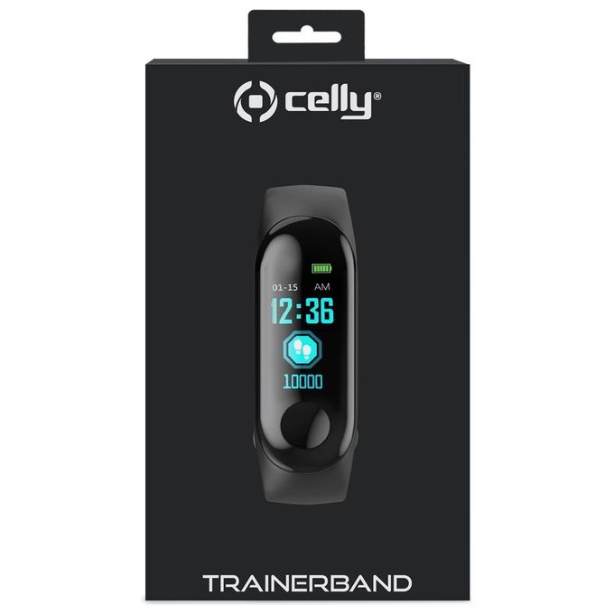 Celly Trainer Smartband Nero