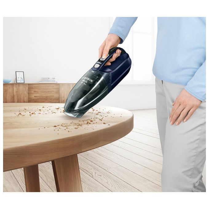 Bosch BHN20L Move Aspirapolvere a Mano Senza Fili Batteria Ioni di Litio 0.3 L autonomia 45 min colore Blu