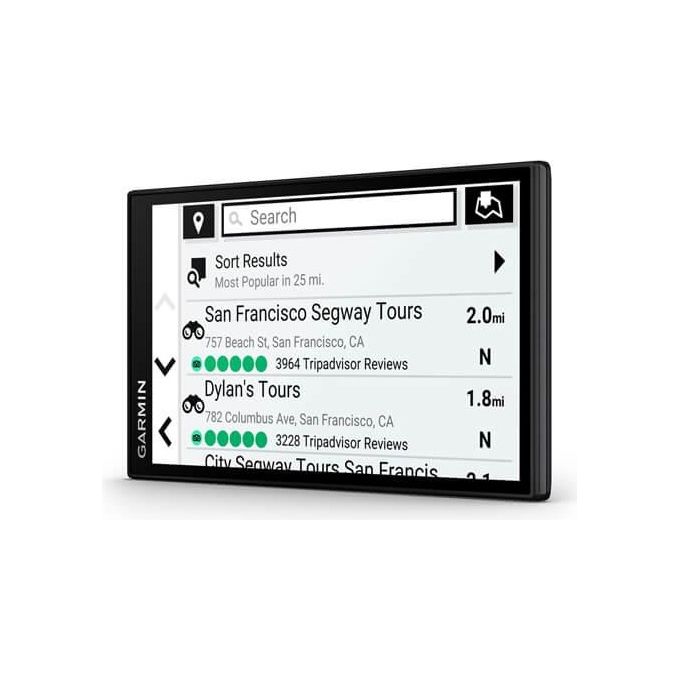 Garmin 010-02469-10 DriveSmart 66 Navigatore GPS per Auto Display 6'' Mappe Europa Wi-Fi Bluetooth Traffico Live colore Nero