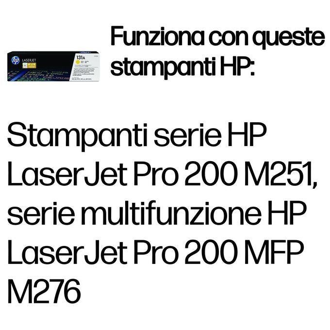 Hp 131a Yellow Laserjet Toner