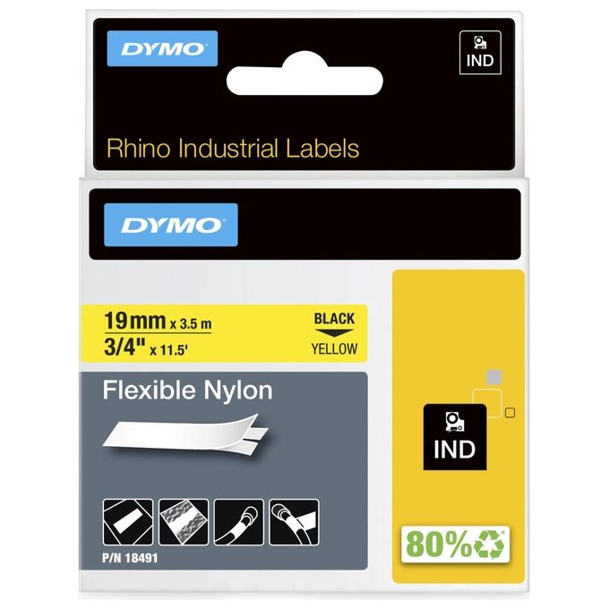 Dymo Nastro Da 19mmx3.5m Nylon N G