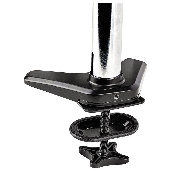 StarTech ARMPIVOTE2 Supporto per Monitor da Scrivania Braccio Singolo VESA 75x75 100x100 mm Regolabile in Altezza e Snodato Fino a 32'' o 49'' Ultrawide 8 Kg colore Nero