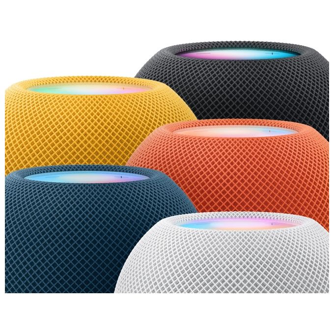 Apple MJ2C3SM-A HomePod mini Smart Speaker 20W Wi-Fi Bluetooth 5.0 Siri campo sonoro 360° colore Blu